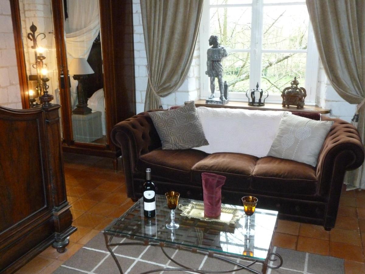 Bed and Breakfast Manoir Francis Marles-sur-Canche Habitación foto